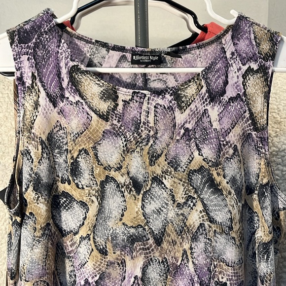 Effortless Style by Citiknits Snake print dress - Picture 2 of 5